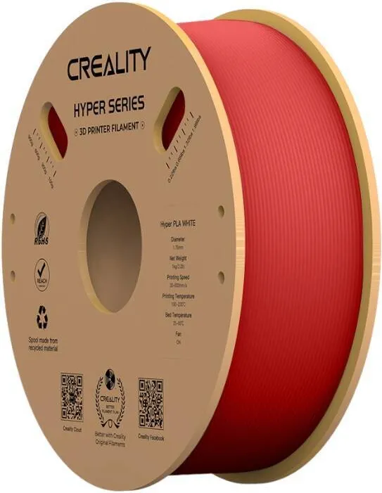 CREALITY Hyper PLA Filament (rosu)