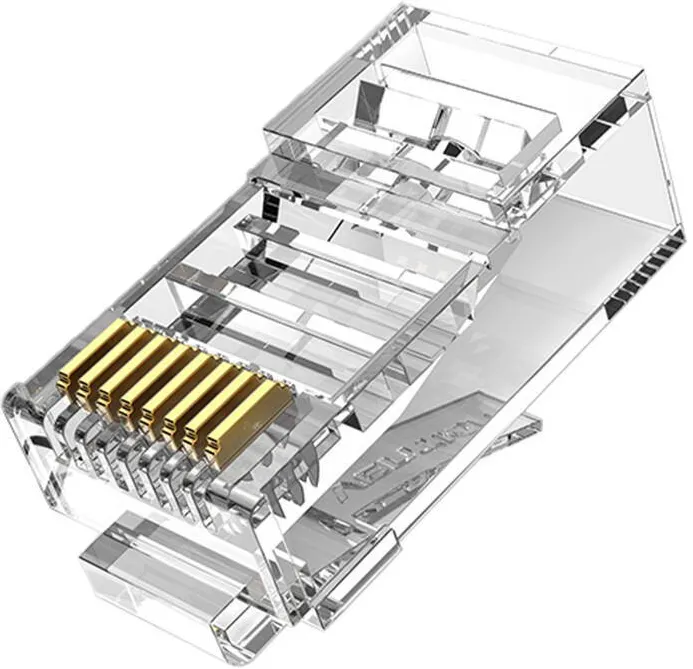 Adaptor retea Vention IDBR0-50 50 buc transparent