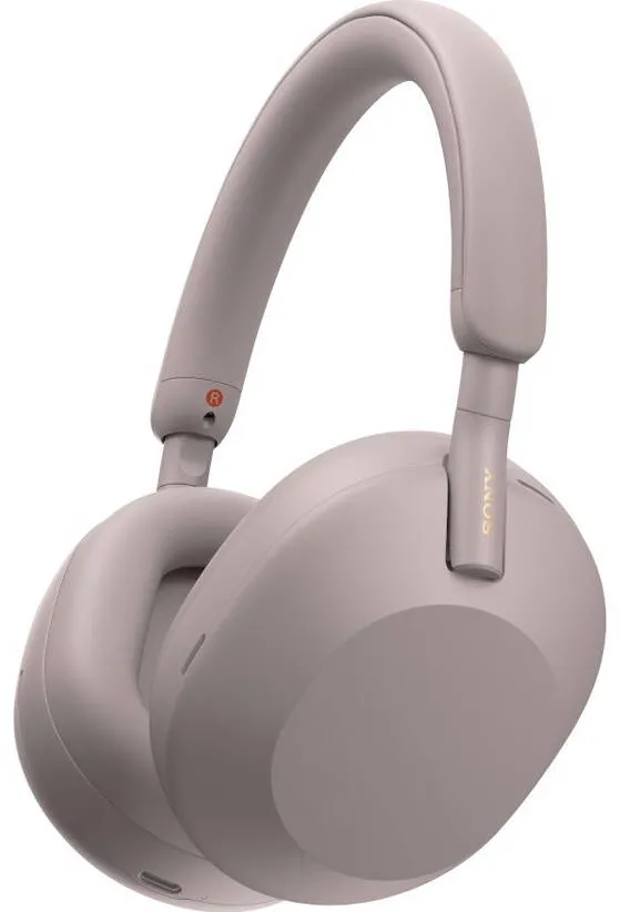 Casti Over-Head Sony Sony WH-1000XM5 Smoky Pink - headphones, pink
