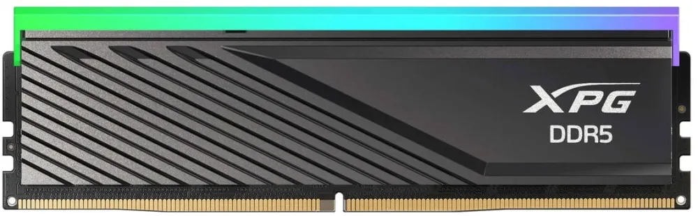 Memorie RAM ADATA DDR5 - 16GB - 6000 - CL - 36, single (black, AX5U6000C3616G-SLABRBK, XPG Lancer Blade RGB, INTEL XMP, AMD EXPO)