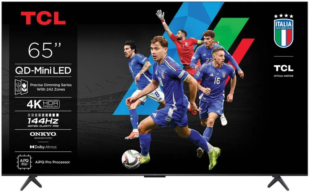 Televizor TCL C6K 65C6K 165.1 cm (65") 4K Ultra HD Smart Wi-Fi Metallic