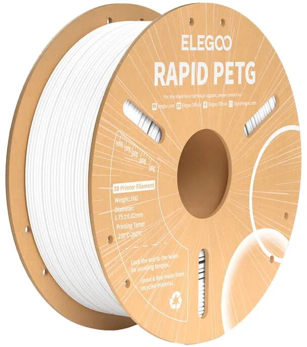 Elegoo Rapid PETG Filament (White)