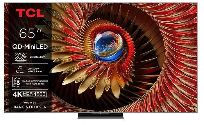 Televizor TCL 65C8K 165.1 cm (65") 4K Ultra HD Smart Wi-Fi 4500 cd/m² Black
