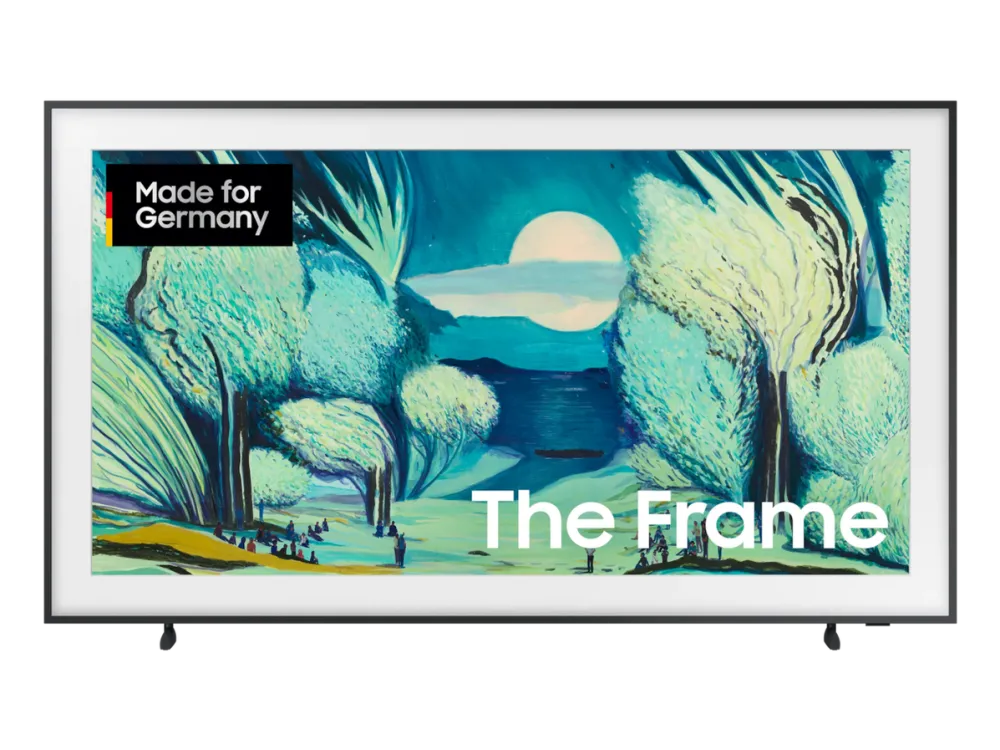 Televizor Samsung GQ65LS03FAUXZG The Frame, QLED TV - 65 - black, UltraHD/4K, Vision AI, interchangeable frames, One Connect Box, 100Hz panel