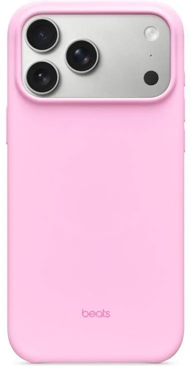 Apple Protectie pentru spate Beats Policarbonat cu MagSafe si Camera Control pentru iPhone 17 Pro Max, Pebble Pink