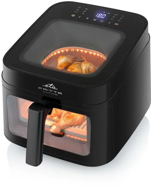 Friteuza cu Aer Cald ETA ETA716890000 FRITTA ULTIMA, 1700 W, 6.5 L, Black
