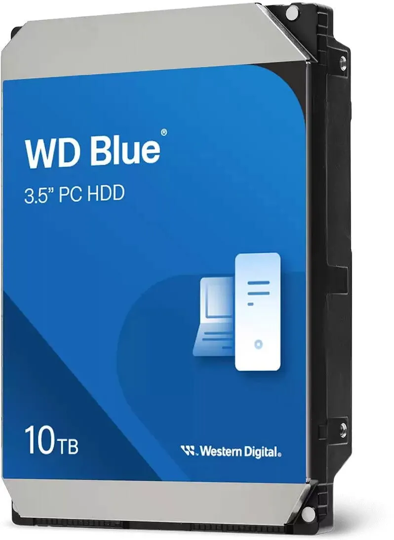 Hard Disk WD HDD Internal Western Digital WD Blue 10TB SATA III 3.5 inch 7200RPM 512MB CMR