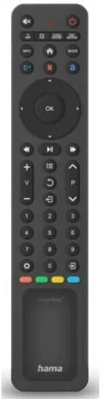 HAMA Telecomanda universala Hama 8w1 solara, neagra, pentru 8 dispozitive