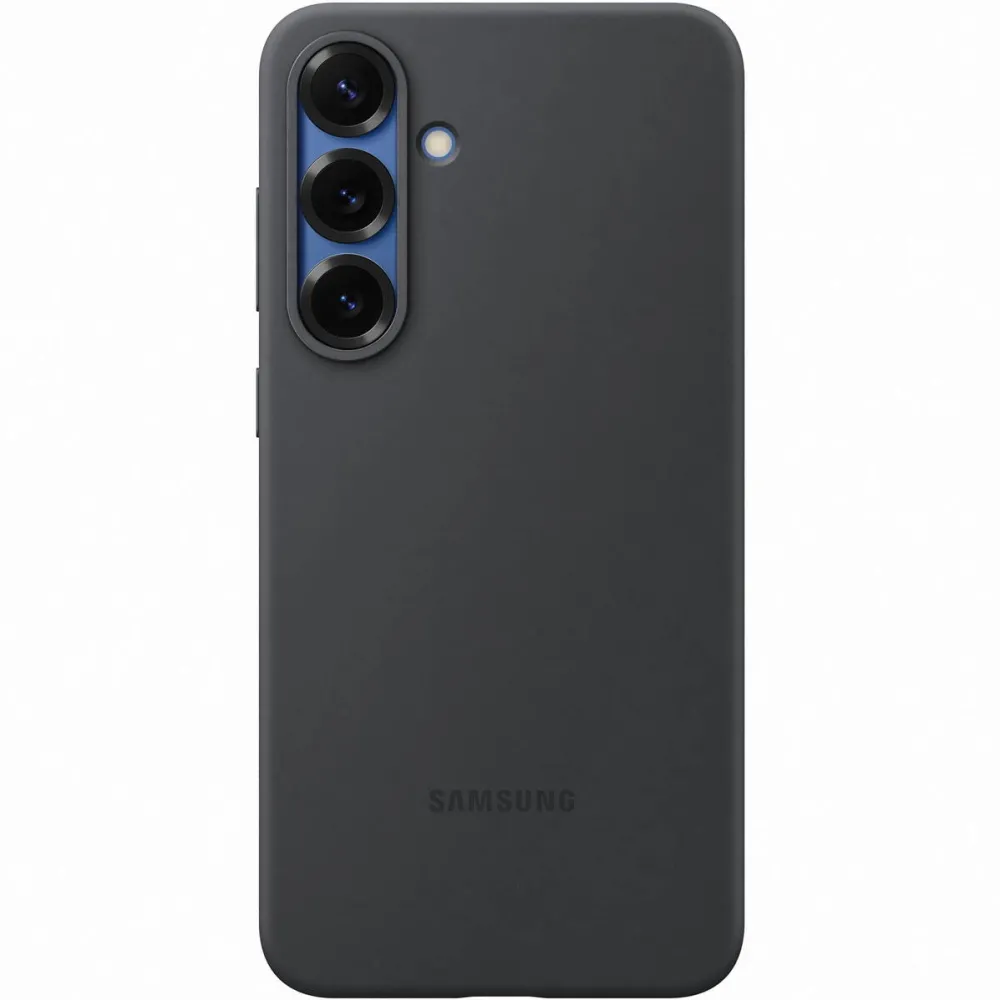 Samsung Husa de protectie Samsung Silicone Case pentru Galaxy S25+, Black