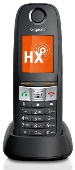 Telefon Fix Gigaset Telefon DECT Gigaset E630 HX, Hands Free, IP65 Negru