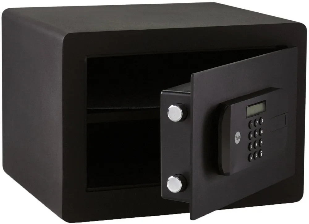 Yale Seif electronic cu amprenta securitate ridicata Yale YSFB/250/EB1, 250x350x300 mm, otel
