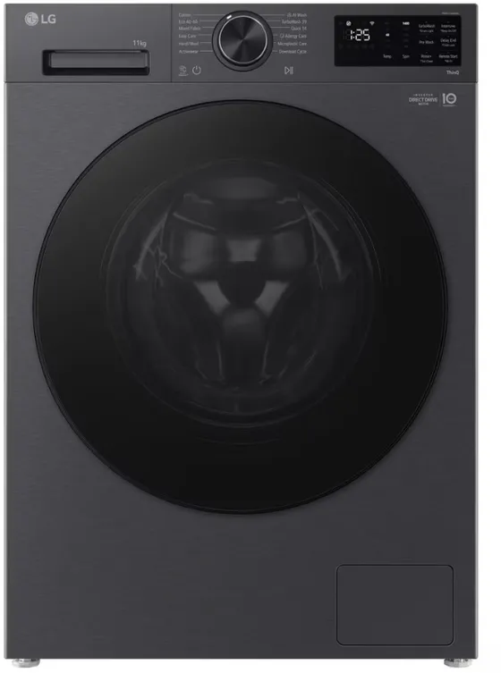 LG Masina de spalat rufe F4X5011TBB, A, incarcare frontala, 11 kg, 56.5 cm, 1400 rpm, Negru