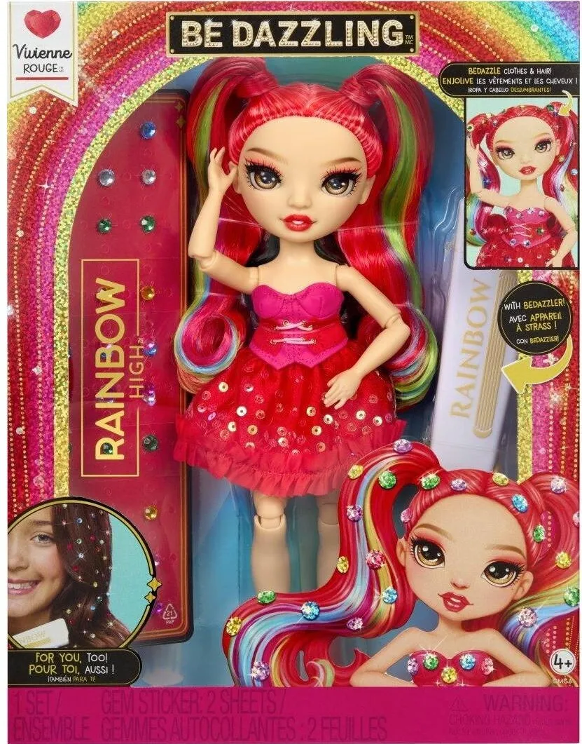 Mga Papusa moda MGA Rainbow High Vivienne Rouge multicolor