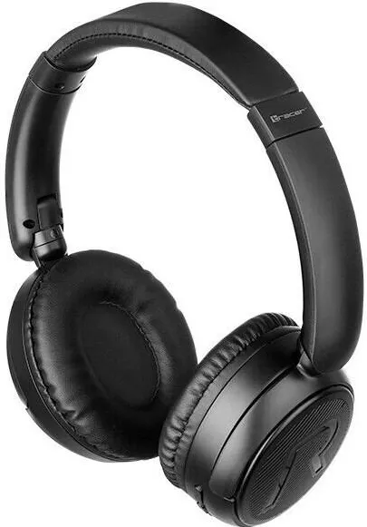 Casti Over-Head TRACER Casti Bluetooth Tracer, 40mm, 200mAh, negru