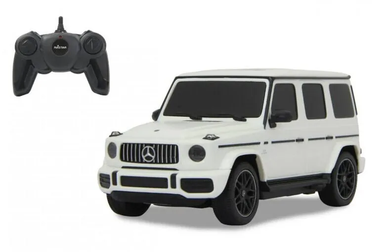 Masina Jamara Masinuta cu telecomanda Jamara Mercedes-Benz AMG G63, 1:24, Alb