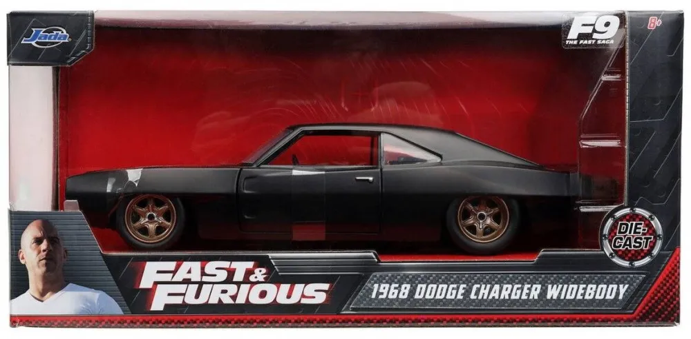 Masinuta metalica Jada Fast and Furious Dodge Charger 1968 scara 1:24