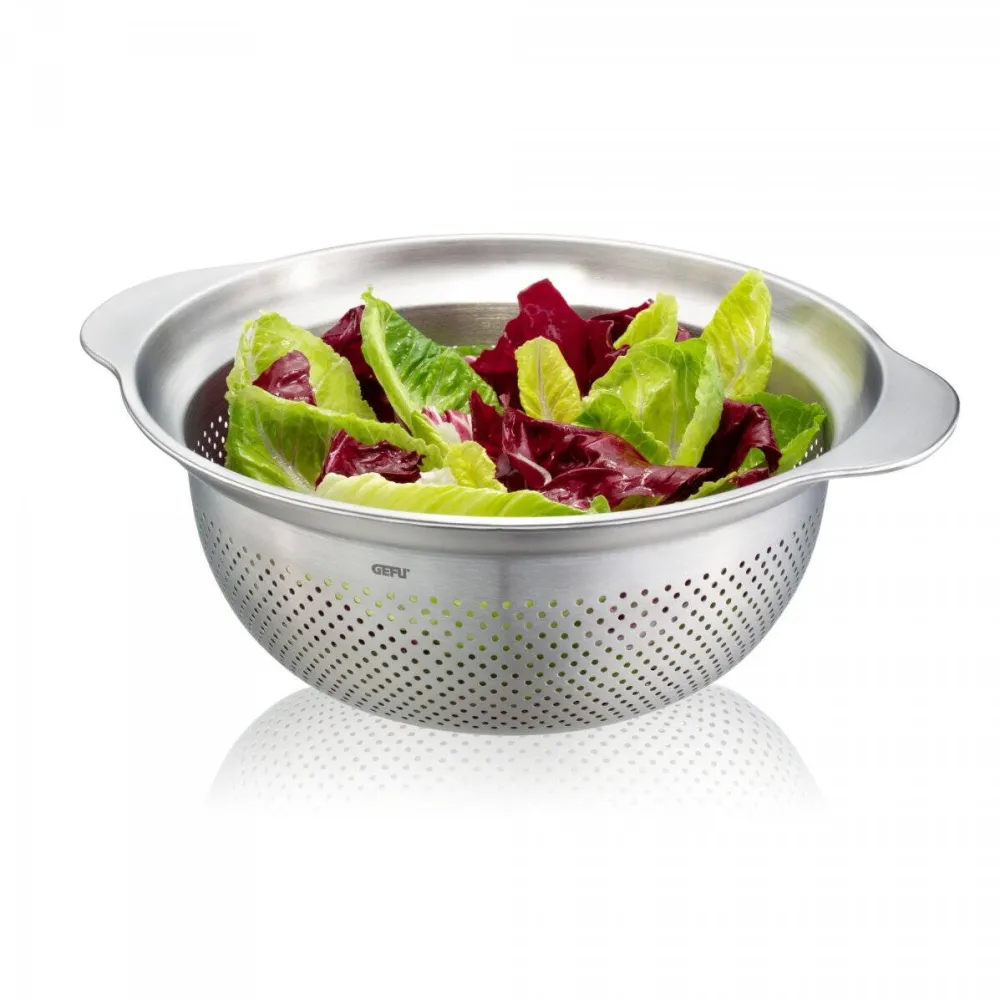 Gefu Strecuratoare 27 cm, GEFU PREMIO, inox, 3 in 1, cu manere mari