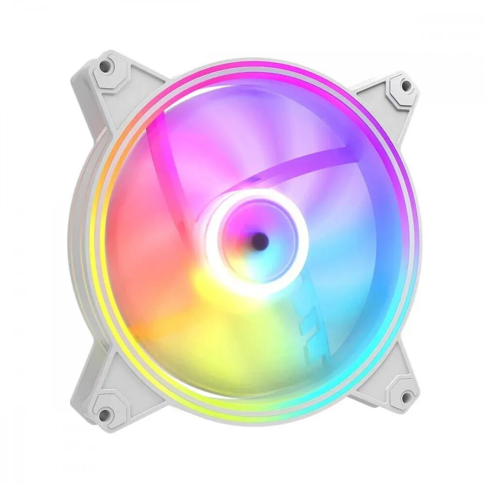 Modecom Ventilator Modecom VOLCANO APEX, 120x120x25mm, 1400 rpm, ARGB, 4 pin PWM Alb