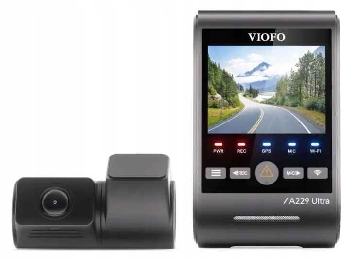 Camera Auto VIOFO A229 ULTRA 2CH-G GPS video recorder