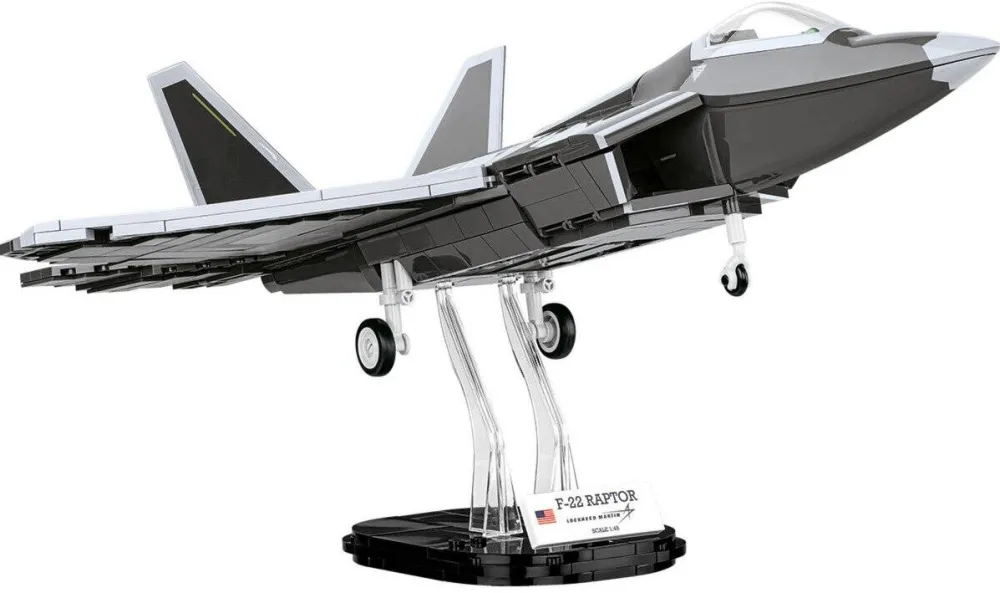 Jucarie creativa Cobi Lockheed F-22 Raptor, construction toy