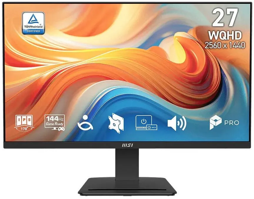 Monitor MSI Monitor MSI PRO MP273Q E14, 27", QHD, IPS, negru