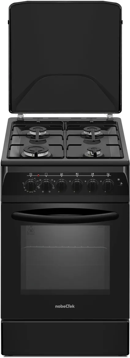 Aragaz NobeLTek NLT 5604N/E1 50 cm negru