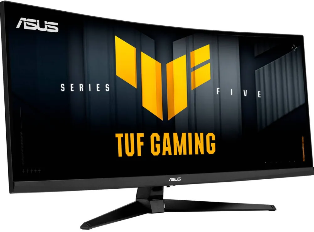 Monitor Asus TUF Gaming VG34WQ5A (86.4 cm (34 inch), black, WQHD, Fast-VA, Curved, Dual Mode, FreeSync Premium, 200Hz panel)