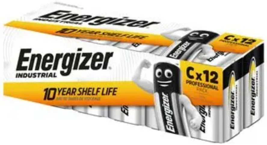 ENERGIZER Baterii industriale ENERGIZER C, 12 buc/set