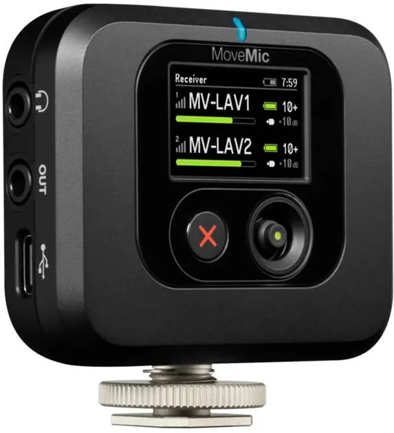 Microfon Shure Shure MV-R-Z6 wireless microphone receiver Camera mount