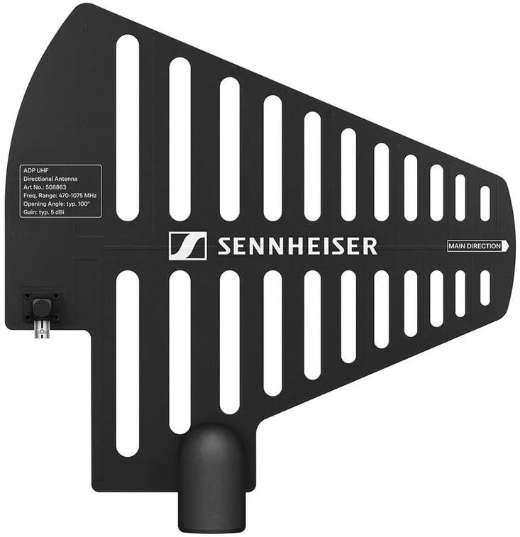 Microfon Sennheiser Antena directionala externa Sennheiser ADP UHF (470 - 1075 MHZ) pasiva, cu paleta