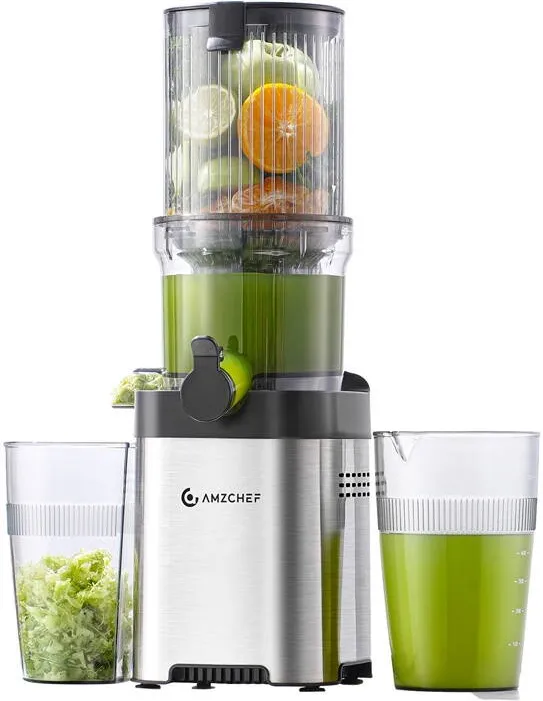 AMZCHEF Storcator lent CE-ZM1902M-SV (argintiu)