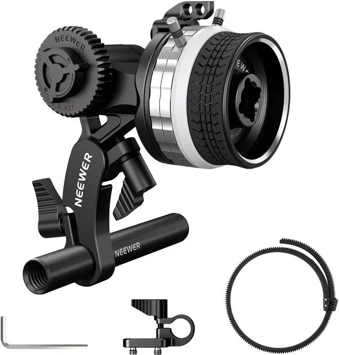 Neewer NEEWER METAL MINI FOLLOW FOCUS WITH A/B STOPS
