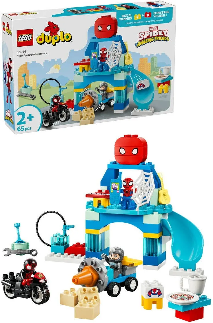 LEGO DUPLO Disney TM - Sediul echipei lui Paienjenel 10464, 65 piese