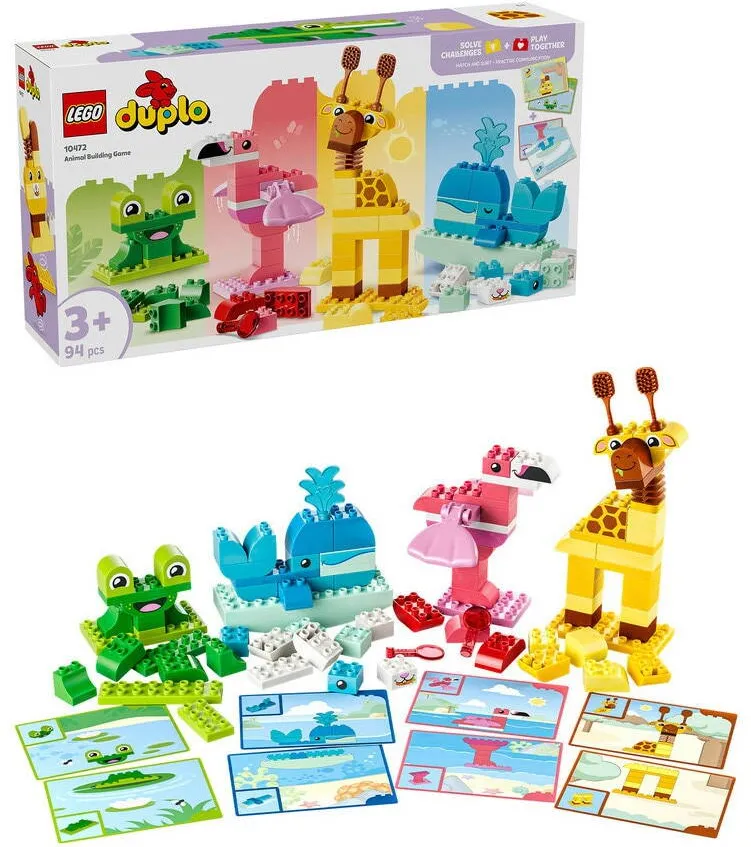 LEGO DUPLO Town - Joc de construit animale 10472, 94 piese