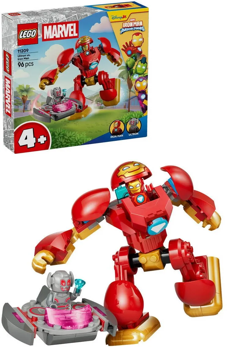 LEGO Disney Junior - Marvel Ultron vs Iron Man 11209, 96 piese