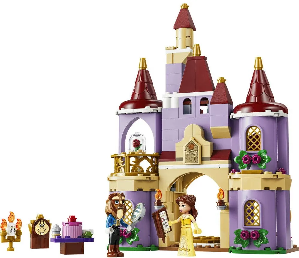 LEGO Disney Princess - Castelul fermecat al lui Belle si al Bestiei 43289, 254 piese