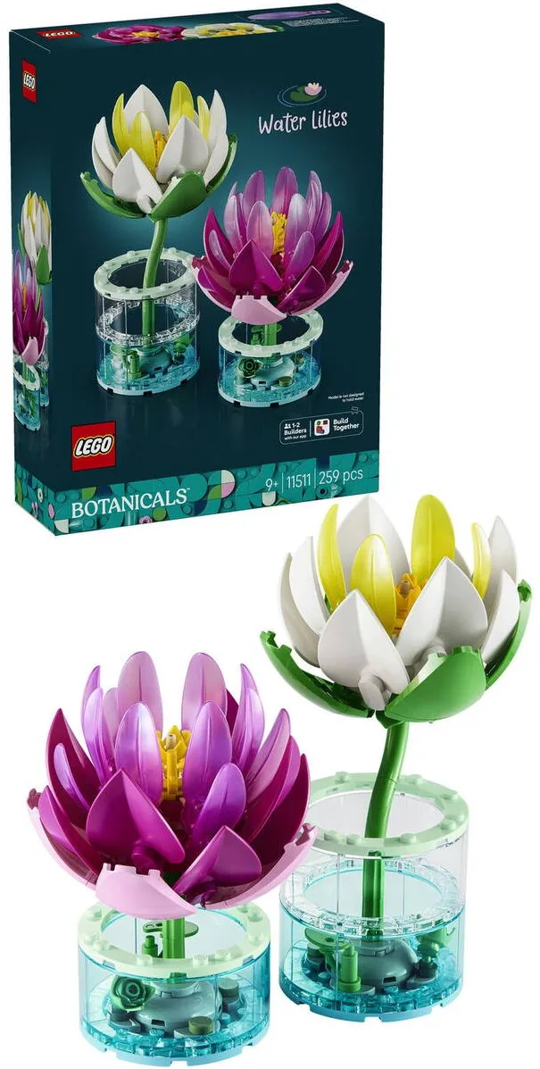 LEGO Botanicals - Nuferi 11511, 259 piese