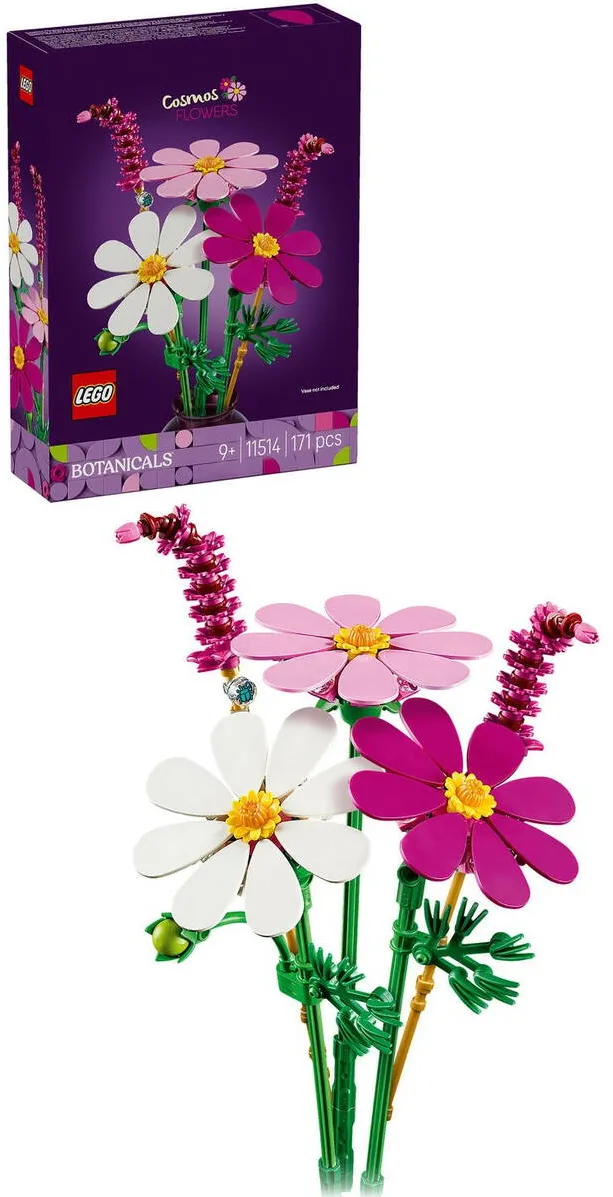 LEGO Set de constructie Botanicals Fluturasi 11514, Flori Artificiale, 171 piese
