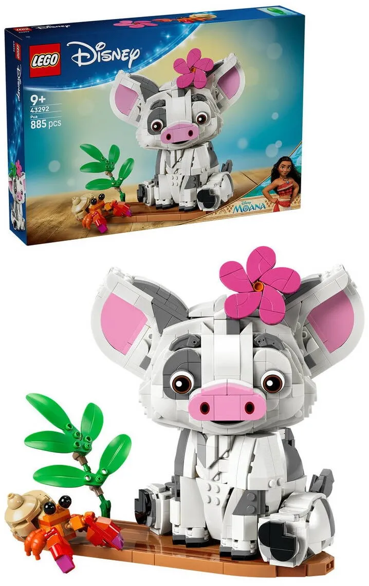LEGO Disney Princess - Pua 43292, 885 piese