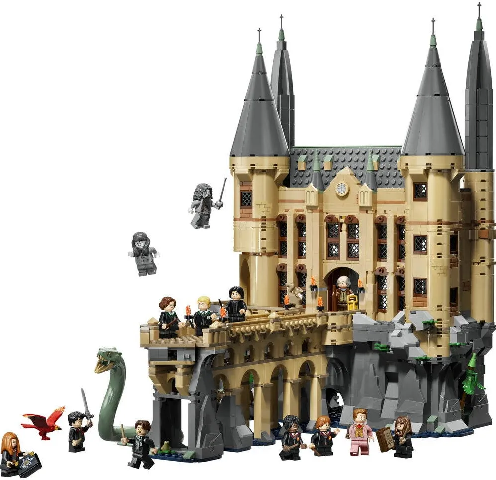 LEGO Set de constructie Harry Potter Castelul Hogwarts: Aripa de est 76473, 2164 piese