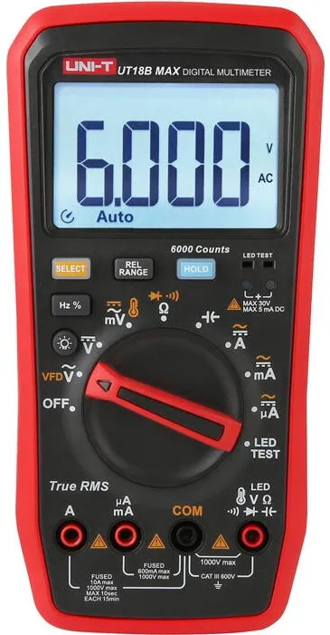 Uni-t Uni-T True RMS Digital Multimeter UT18B MAX