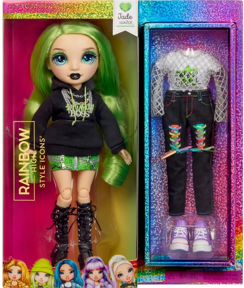 Mga Rainbow High Jade Doll 431633-UE