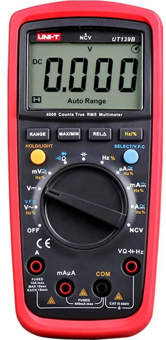 Uni-t Uni-T True RMS Digital Multimeter UT139B
