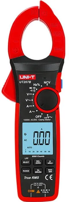 Uni-t Digital Clamp Meter UT207B