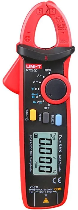 Uni-t Mini Digital Clamp Meter UT210D