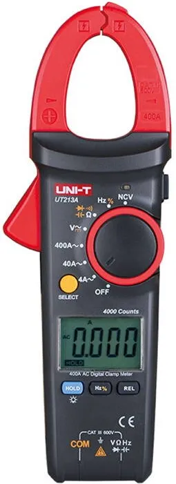 Uni-t 400A Digital Clamp Meter 2nd Gen UT213A