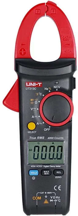 Uni-t 400A Digital Clamp Meter 4nd Gen UT213C