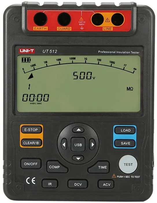 Uni-t High Voltage Insulation Resistance Tester UT512