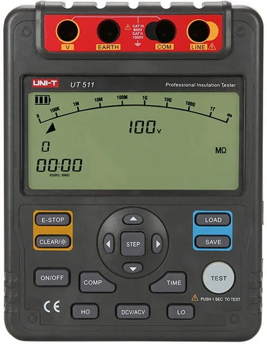 Uni-t High Voltage Insulation Resistance Tester UT511