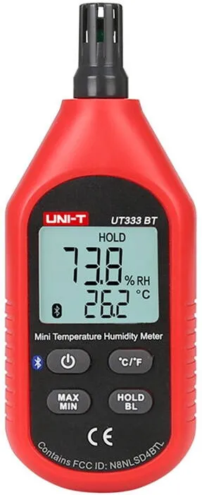 Uni-t Uni- T Mini Temperature Humidity Meter UT333BT